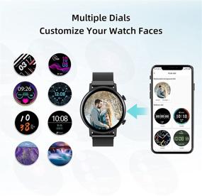 img 3 attached to Android Fashion Smartwatch Waterproof Pedometer