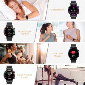 img 2 attached to Android Fashion Smartwatch Waterproof Pedometer