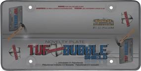 img 2 attached to 🛡️ Cruiser Accessories Tuf Bubble Shield License Plate Frame - Smoke, Pack of 1
