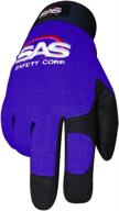 sas safety 6662 mechanics gloves logo