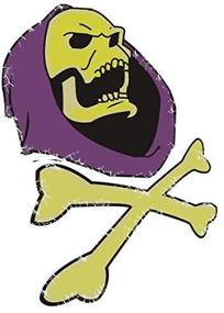 img 3 attached to 🏴 Pirate Skeletor Vinyl Sticker - Car Motorcycle Bicycle Skateboard Laptop Luggage Graffiti Decal Bumper Sticker (W7.1 x W9.7 Centimeter)