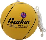 🏐 baden t500 02 f: premium quality rubber tetherball for hours of fun! logo