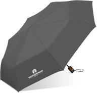 всепогодный автоматический супермини-зонт wp m850 grey логотип