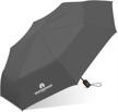 weatherproof automatic super mini umbrella wp m850 gray logo