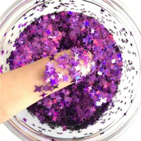 img 1 attached to Confetti Glitter Four Angle Sequins Decoration Party Decorations & Supplies