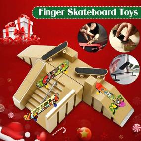 img 1 attached to 🛹 Finduat Skateboard Fingertips Decoration for Fingerboards