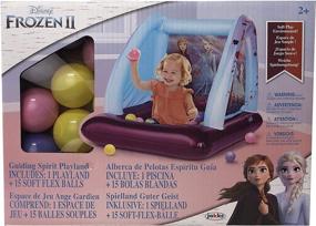 img 2 attached to Frozen Playland Inflatable Soft Flex Balls Sports & Outdoor Play