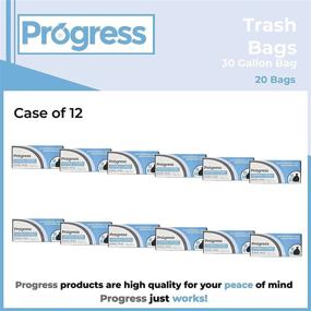img 3 attached to Многоцелевые мешки для мусора Progress на шнурке