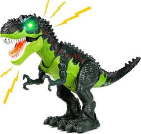 img 4 attached to CifToys Realistic Jurassic Tyrannosaurus Dinosaur: Unleash Prehistoric Playtime Excitement!