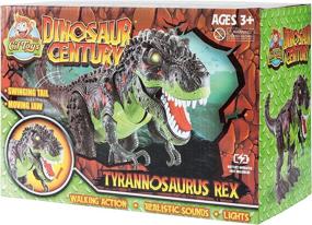 img 1 attached to CifToys Realistic Jurassic Tyrannosaurus Dinosaur: Unleash Prehistoric Playtime Excitement!