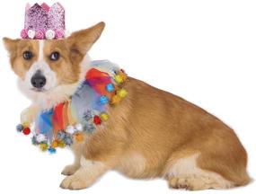 img 2 attached to 🐶 Cute Dog Birthday Collar Pet Tutu Costume with Funny Pet Birthday Hat – Ideal for Cat, Puppy Party Supplies