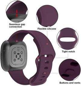 img 2 attached to FAKIDOM Compatible Replacement Wristband Accessories Wearable Technology in Accessories
