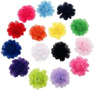 🌸 charms flower attachments for dog collars - pet show bows for puppy and cat collar grooming, large bulk accessory decorations logo