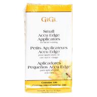 💡 gigi accu edge small wax applicators 100-piece set: hair waxing/hair removal tools for precise results logo