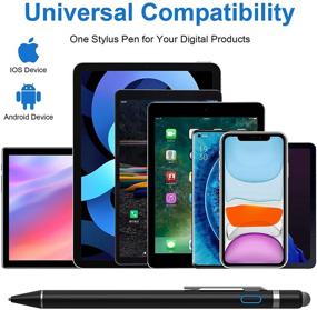 img 1 attached to 🖊️ NTHJOYS Stylus Pens: Universal Fine Point Stylus for iPad, iPhone, Samsung and More - Perfect for Precise Writing and Drawing on Touch Screens
