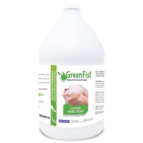 img 4 attached to 🍋 GreenFist Citrus Scent Hand Soap Refill: Lotionized Soft Hand-Wash, Biodegradable 1 Gallon Liquid Gel Refills, Made in USA