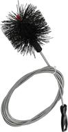 efficient cleaning solution: brushtech b68c 10-feet long dryer vent duct cleaning brush logo