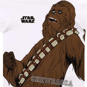 img 1 attached to 👕 Top-rated STAR WARS Chewbacca T-Shirt for Boys: A Must-Have for Young Star Wars Fans!