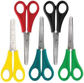 img 3 attached to 12 Pack of 5 Inch Blunt Tip Kids Safety Scissors – Ideal for School & Craft Projects (Bulk Pack)