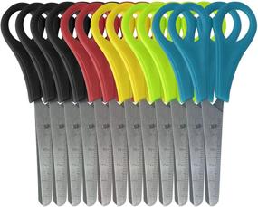 img 4 attached to 12 Pack of 5 Inch Blunt Tip Kids Safety Scissors – Ideal for School & Craft Projects (Bulk Pack)