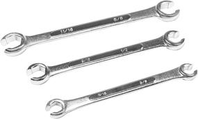 img 3 attached to 🛠️ Комплект гаечных ключей Performance 3 Piece Wrench Set от Tool W350