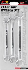 img 4 attached to 🛠️ Комплект гаечных ключей Performance 3 Piece Wrench Set от Tool W350