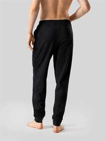 img 2 attached to Comfortable Cotton Pajama Bottoms for Men | DAVID ARCHY Sleep & Lounge Collection