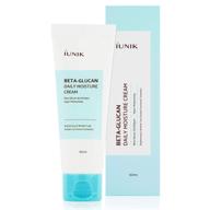 🌿 iunik beta glucan daily moisture cream - intense skin relief care with centella asiatica extract and vitamins, steroid & fragrance-free, all natural logo