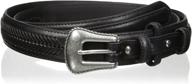 🌟 top-quality nocona men's hand-brown ranger belts and accessories for stylish men logo