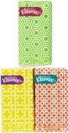 kleenex® 3 ply pocket facial tissues logo