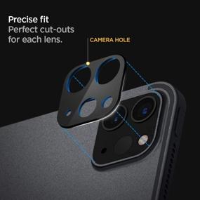 img 3 attached to 📷 Spigen Camera Lens Screen Protector [2 Pack] for iPad Pro 11" & 12.9" (2021/2020) [Case-friendly], Enhanced SEO