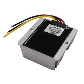 img 1 attached to DROK 090066 High Current Waterproof Buck Voltage Converter Regulator: 20A/240W | 17-35V 24V to 12V Step-down Power Supply