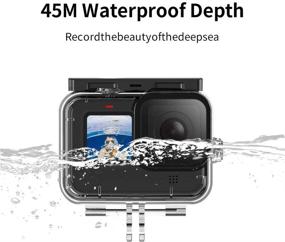 img 3 attached to 📸 Ultimate Waterproof Case with 3-Pack Dive Filter for GoPro Hero 10/9 Black: Unleash Deep Underwater Adventures with Red Magenta Filters and Unmatched Support for Scuba Diving, Snorkeling, and Deep Diving - Includes Screw and Bracket for GoPro (Single Waterproof Case)