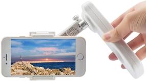 img 4 attached to 📷 X-CAM SIGHT2: Ultimate Handheld Stabilizer for iPhone7/7 Plus/Samsung/Galaxyand/Huawei/Xiaomi - 2 Axis Folding Gimbal