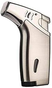 img 2 attached to 🔥 Reliable Torch Butane Cigar Lighter: Honest Power Jet Flame Adjustable Refillable - BN Nickel