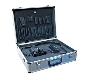 img 1 attached to Алюминиевый инструментальный ящик Vestil CASE-1814-FM с пенной вставкой - 14x18x6 дюймов, легкий 6 фунтов.