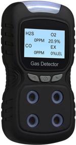 img 4 attached to 🔍 Vzmcov Gas Detector: Rechargeable Portable 4-in-1 Gas Clip - Monitor, Tester, Analyzer - Sound, Light, Shock - 2-Year Detector