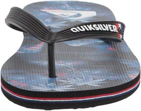 img 3 attached to Кроссовки Quiksilver Molokai Youth Sandal Black в стиле сандалии для мальчиков