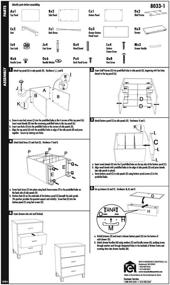 img 2 attached to 🍯 Honey Maple Wooden 3 Drawer Dresser: Storage Night Stand for Household Essentials