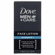 🧖 dove men+care hydrate plus face lotion - 1.69 oz (2 pack) logo