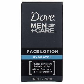 img 4 attached to 🧖 Dove Men+Care Hydrate Plus Face Lotion - 1.69 oz (2 pack)