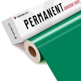 img 4 attached to Green Permanent Adhesive Vinyl Roll - 12&#34