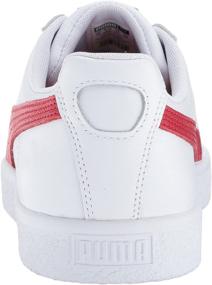 img 2 attached to PUMA Mens Clyde Sneaker White Men's Shoes in Fashion Sneakers