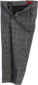 img 1 attached to 👖 Gioberti Piece Tweed Plaid Pants: Stylish Boys' Clothing and Suits & Sport Coats