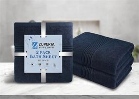 img 2 attached to Zuperia Sheets Combed Cotton Absorbent