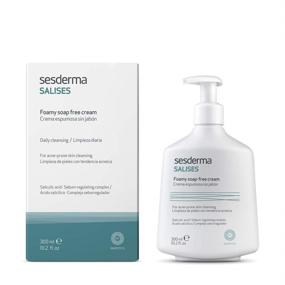 img 1 attached to 🧼 Sesderma SALISES Foamy Soap-free Cream: Effective Cleansing for Acne-prone and Oily Skin, 10.2 fl. Oz