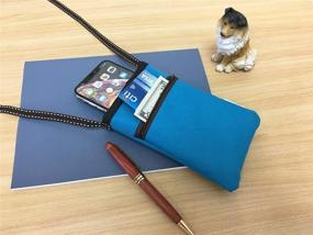 img 1 attached to Tainada Small Crossbody Smartphone Pouch Cell Phones & Accessories