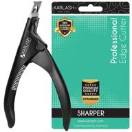 💅 кусачки для наращивания ногтей karlash acrylic uv gel false nail tip edge cutter - trimmer, clipper, cuticle nipper & pusher для точного ухода за ногтями логотип