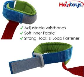 img 1 attached to 🚶 Haktoys Children Safety Walking Rope: 14-Handle Extendable & Adjustable Soft Inner Fabric | Safe, Durable, Perfect for Nursery, Daycare, Kindergarten & School