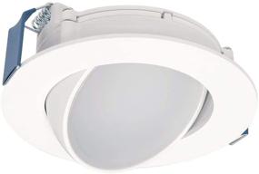 img 4 attached to 💡 Selectable 2700K-5000K Adjustable Integrated LED Light Fixture HLA406VWFL9FS1EMWR